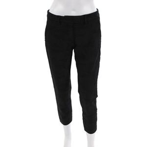 Masons Womens Camouflage Print Mid Rise Skinny Leg Pants Black Size EUR 38